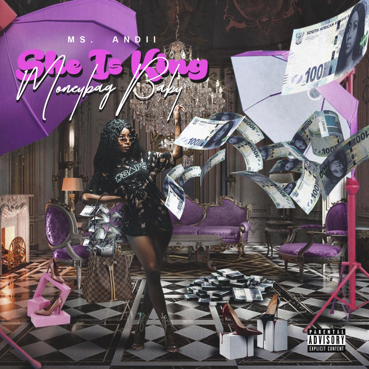 She Is King: Moneybag Baby by Ms Andii album cover