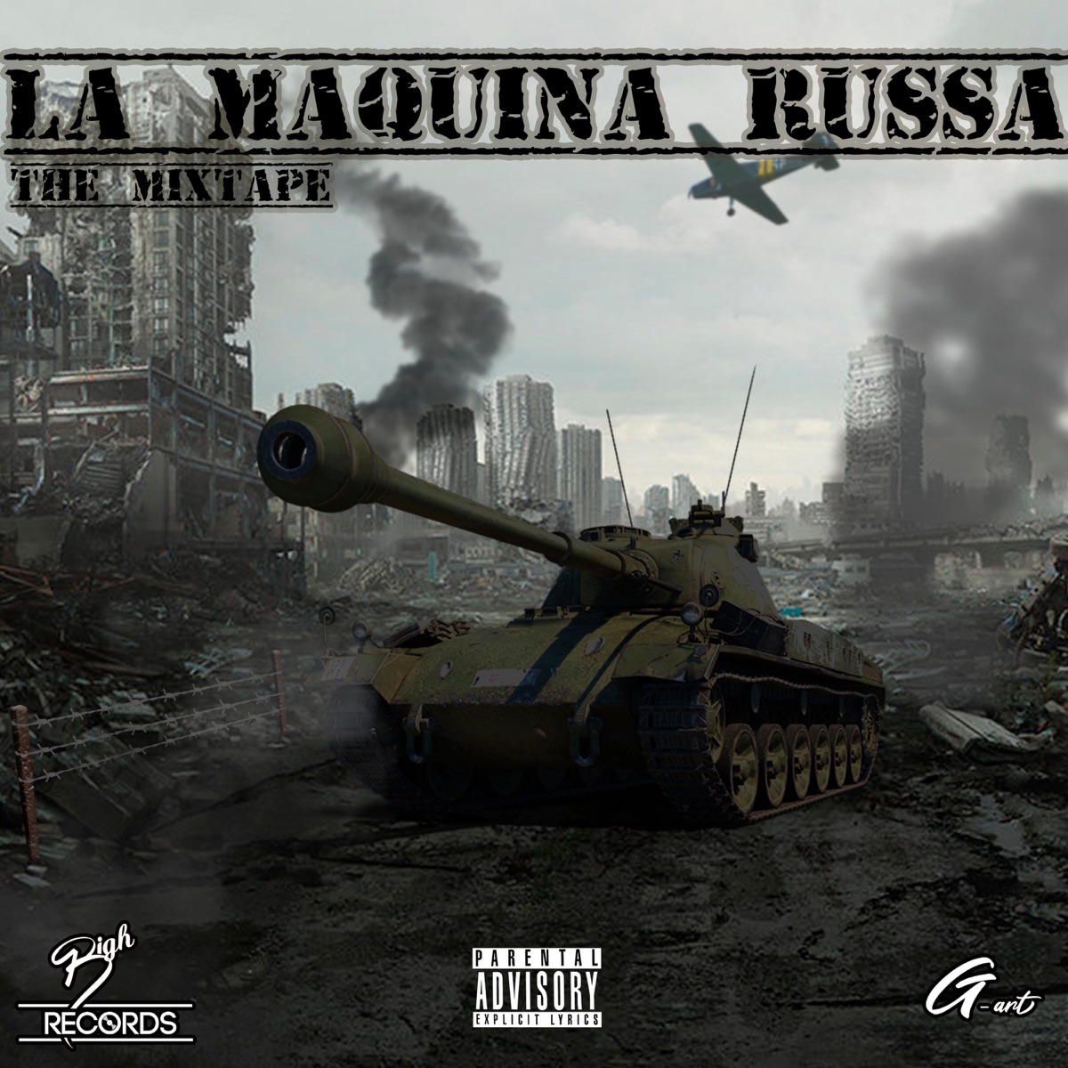 La Máquina Russa (The Mixtape) by Bighetto album cover