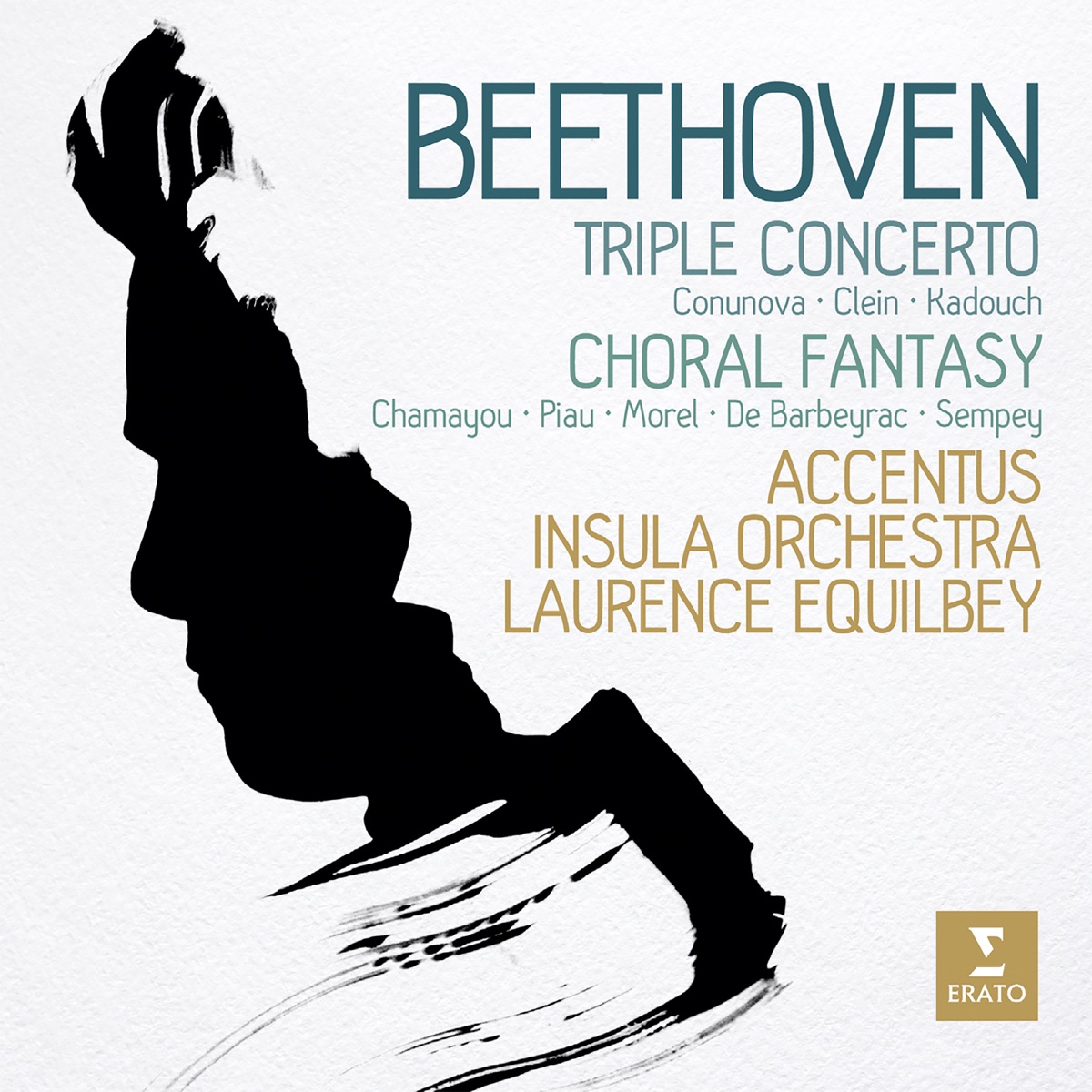 Beethoven: Triple Concerto & Choral Fantasy by Laurence Equilbey & Insula Orchestra album cover