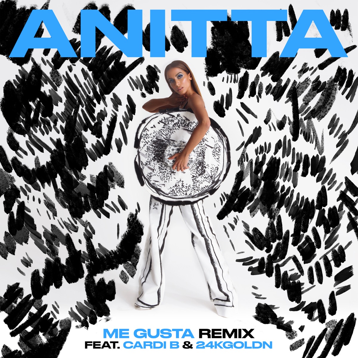 Me Gusta (Remix) [feat. Cardi B & 24kGoldn] - Single by Anitta album cover artwork