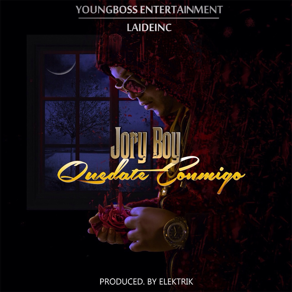 Quédate Conmigo - Single by Jory Boy album cover