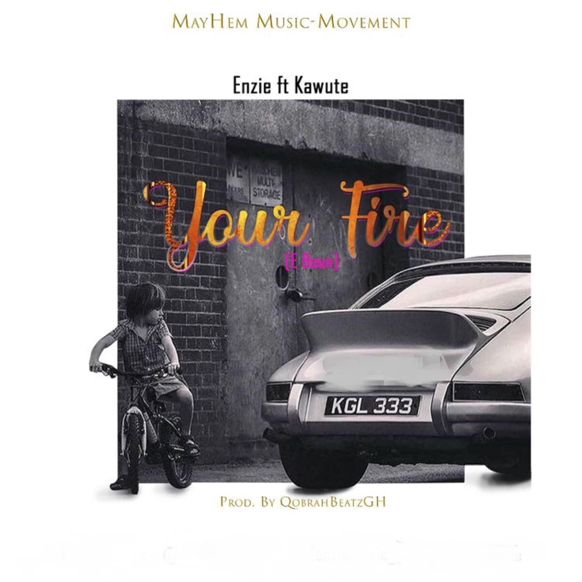 Your Fire (feat. Kawute) - Single by Evans Enzie album cover