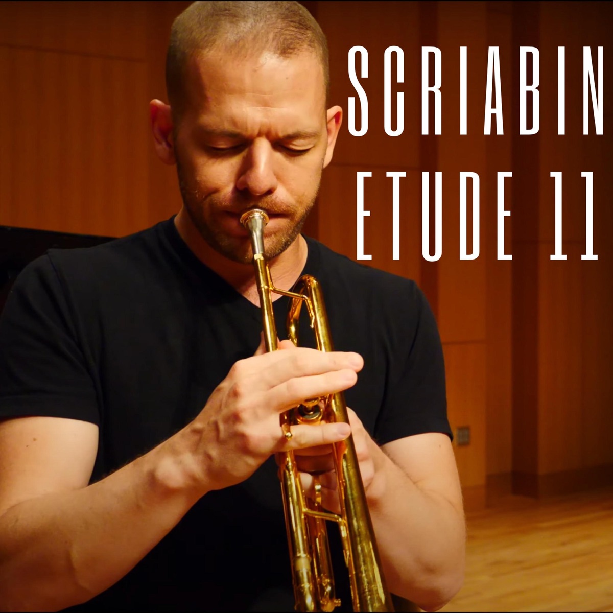 12 Etudes, Op. 8: No. 11 in B-Flat Minor (Arranged for Trumpet and Piano by Caleb Hudson) - Single by Caleb Hudson & Michael Schneider album cover