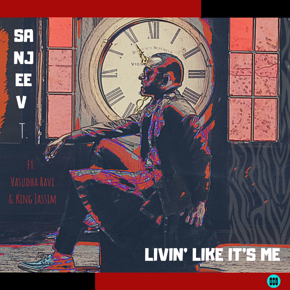 Livin' like It's Me - Single (feat. Vasudha Ravi & King Jassim) - Single by Sanjeev T album cover