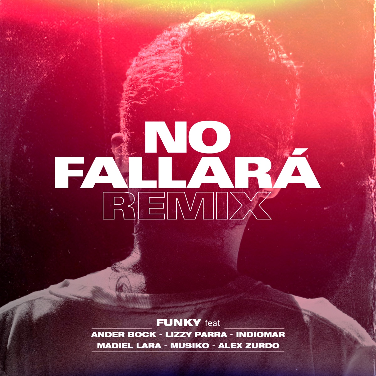 No Fallará (Remix) [feat. Alex Zurdo, Ander Bock, Musiko, Madiel Lara, Lizzy Parra & Indiomar] - Single by Funky album cover