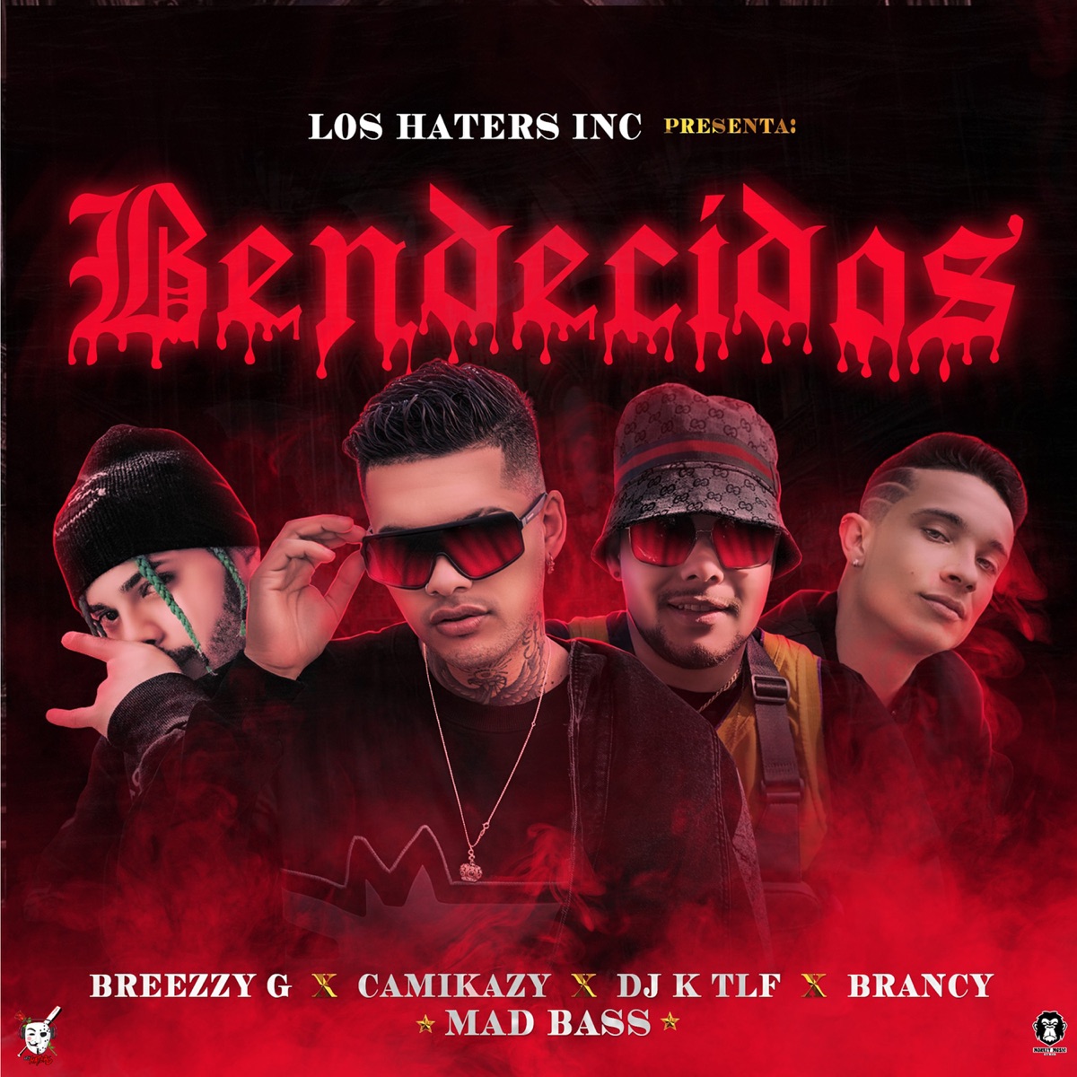 Bendecidos (feat. Mad Bass & Breezzy G) - Single by Camikazy, Brancy & Dj K TLF album cover