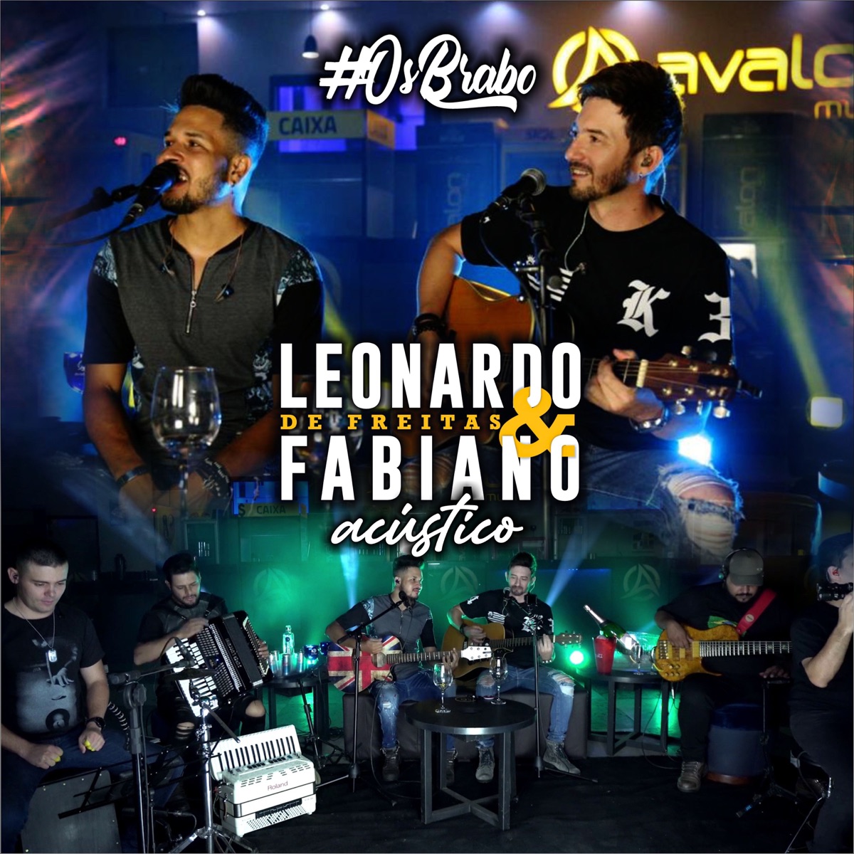 #Osbrabo (Acústico) by Leonardo De Freitas & Fabiano album cover