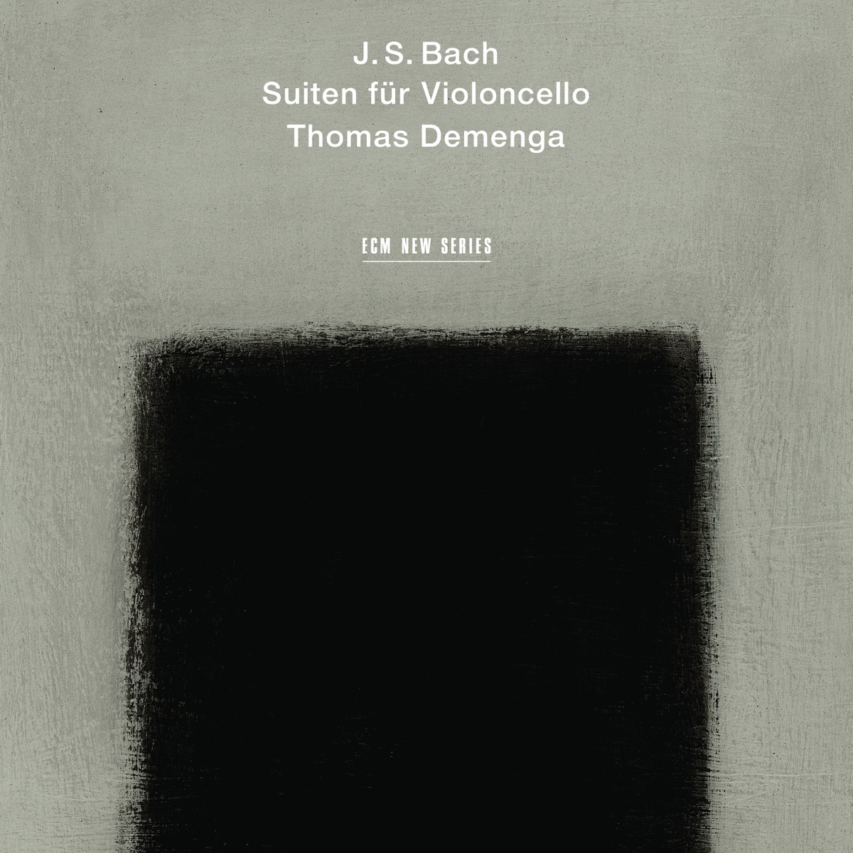 J.S. Bach: Suiten für Violoncello by Thomas Demenga album cover