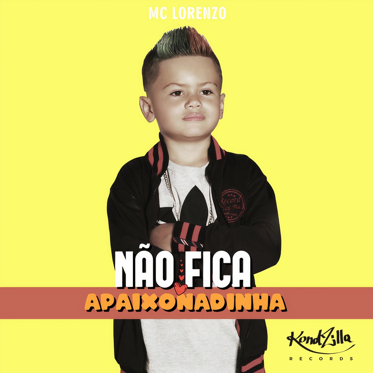 Não Fica Apaixonadinha - Single by MC Lorenzo album cover