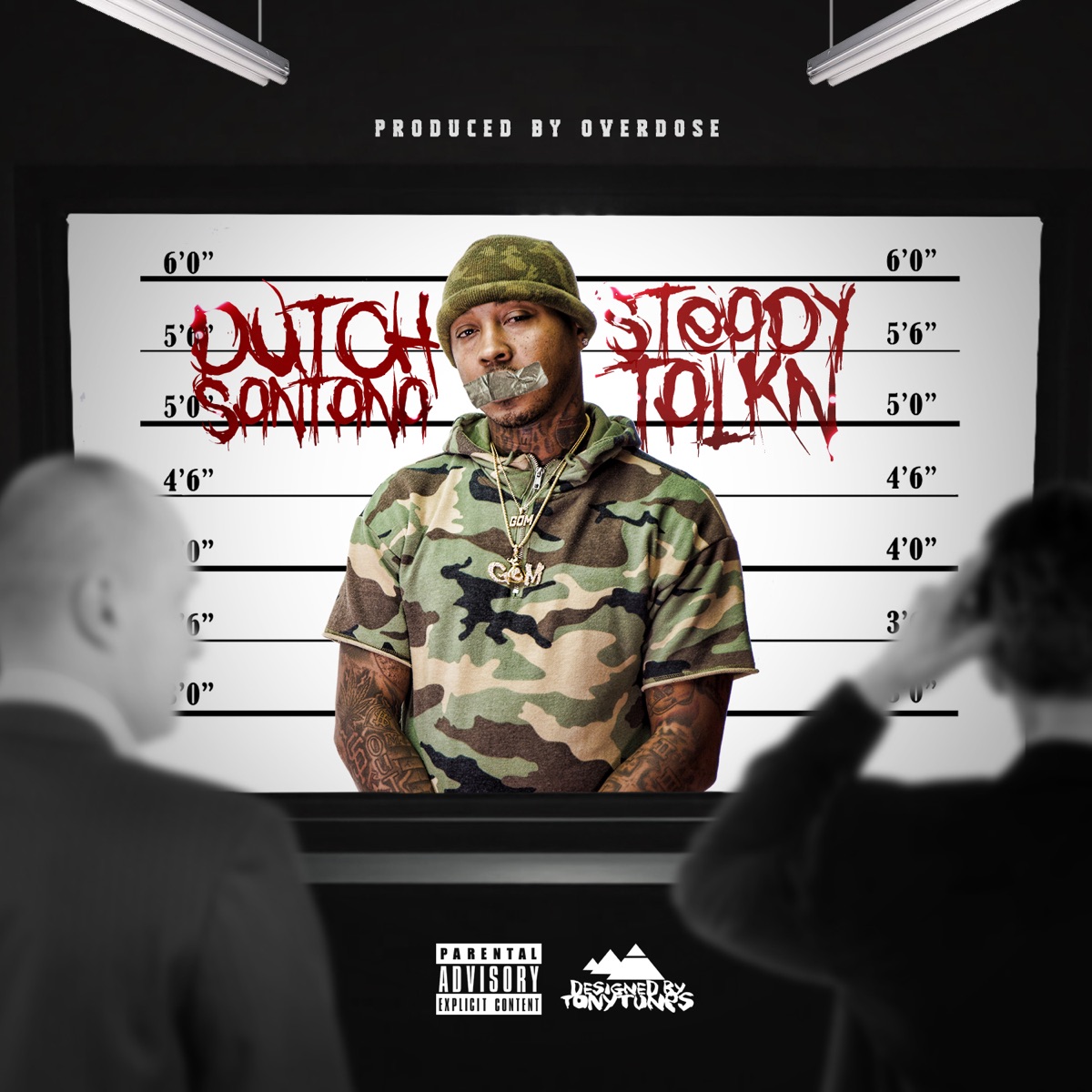 Steady Talkn - Single by Dutch Santana album cover
