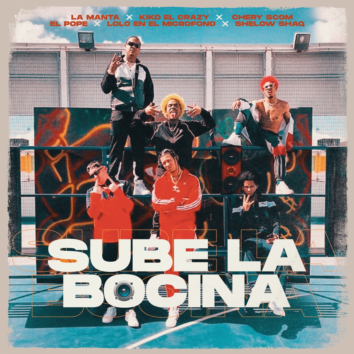 Sube la Bocina (feat. El Pope, Lolo en el Microfono & Shelow Shaq) - Single by Kiko El Crazy, El Cherry Scom & La Manta album cover