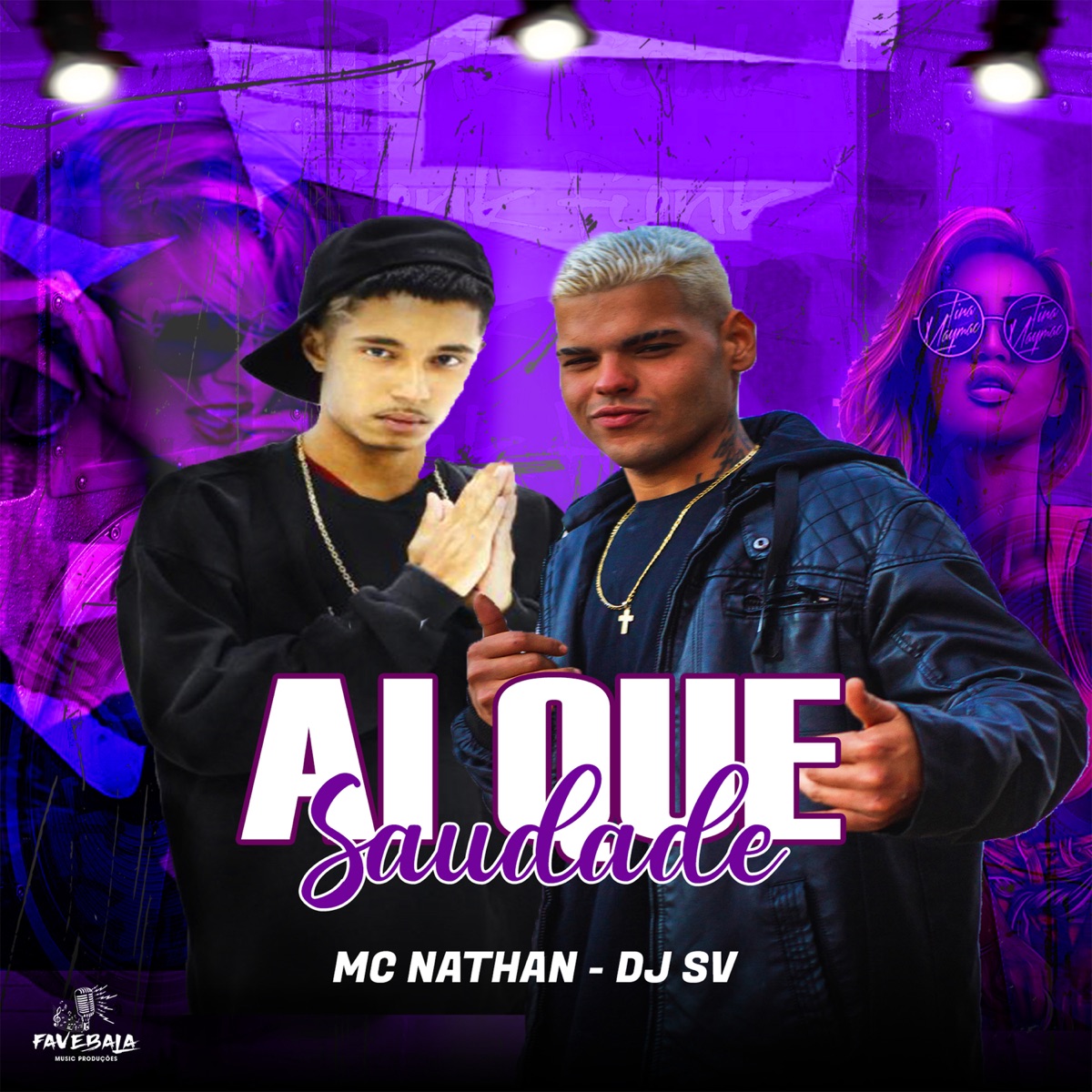 Ai Que Saudade (feat. DJ SV) - Single by mc nathan album cover
