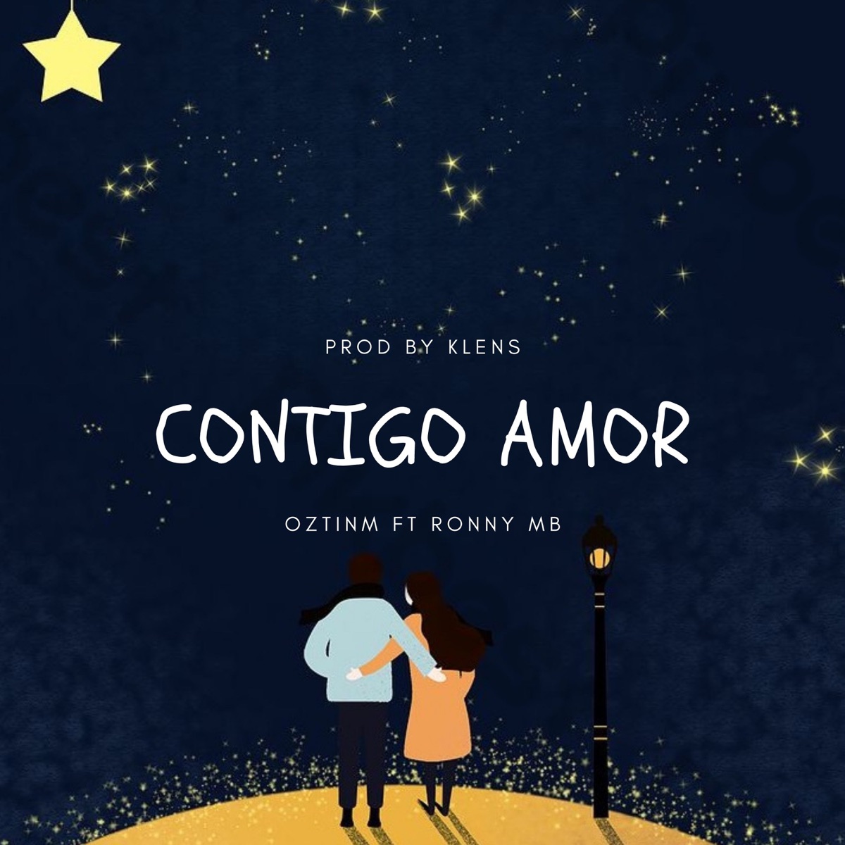 Contigo Amor (feat. Ronny MB) - Single by Oztinm album cover