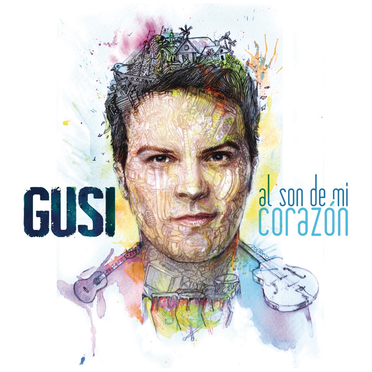 Al Son de Mi Corazón by Gusi album cover