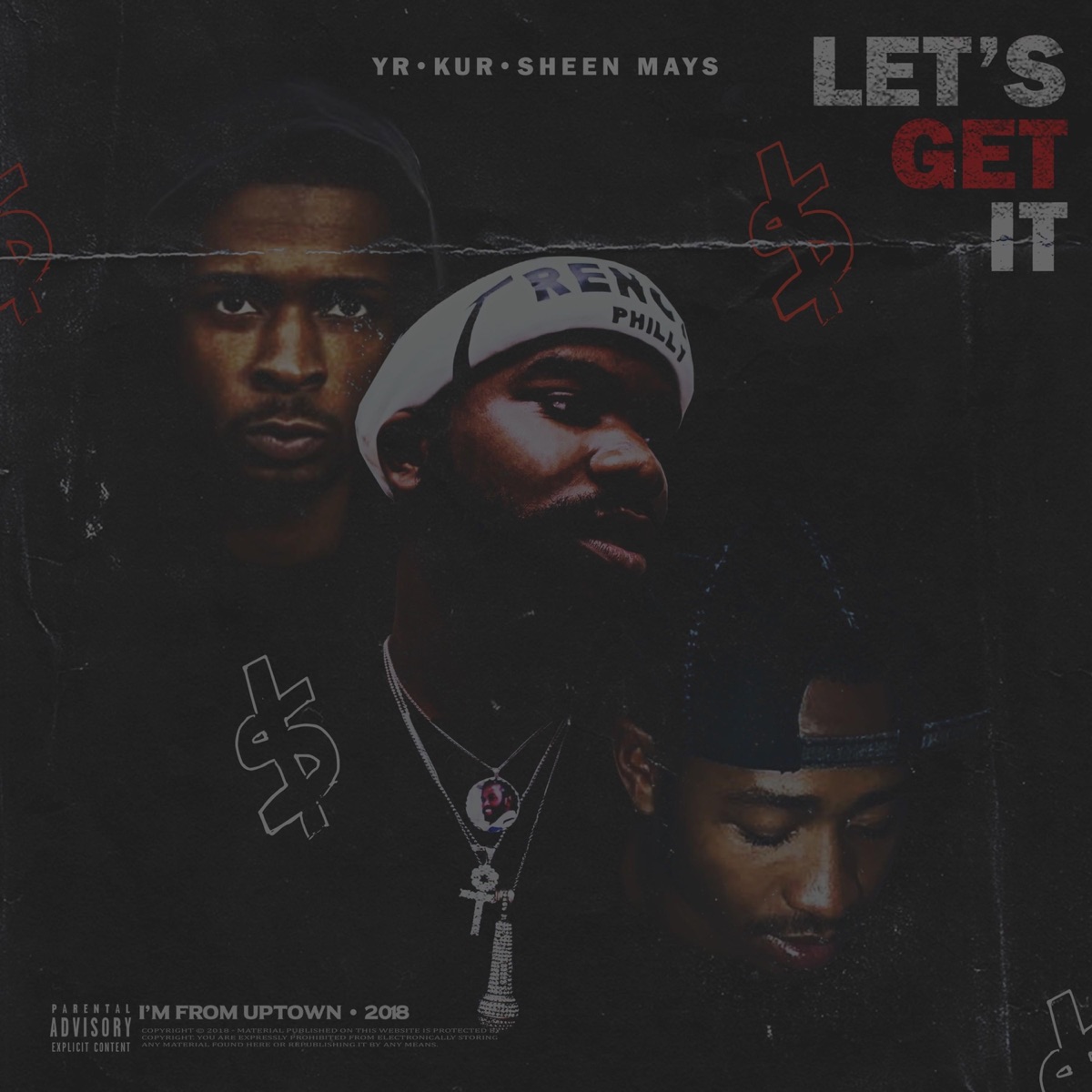 Lets Get It (feat. Kur & Sheen Mays) - Single by YR album cover artwork