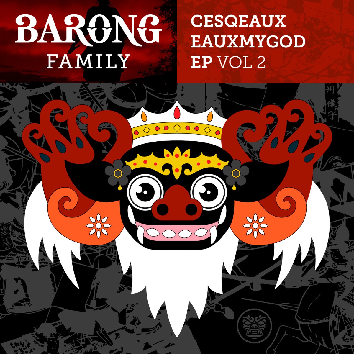 Eauxmygod EP, Vol. 2 by Cesqeaux album cover