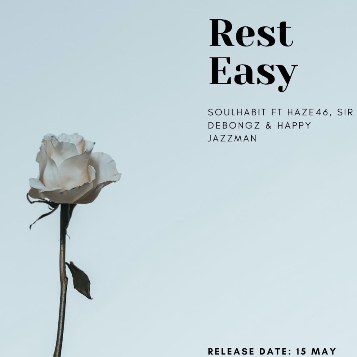 Rest easy (feat. Haze46, Mbongeni Moroke, Sir DeBongz & Happy Jazzman) - Single by Soulhabit album cover