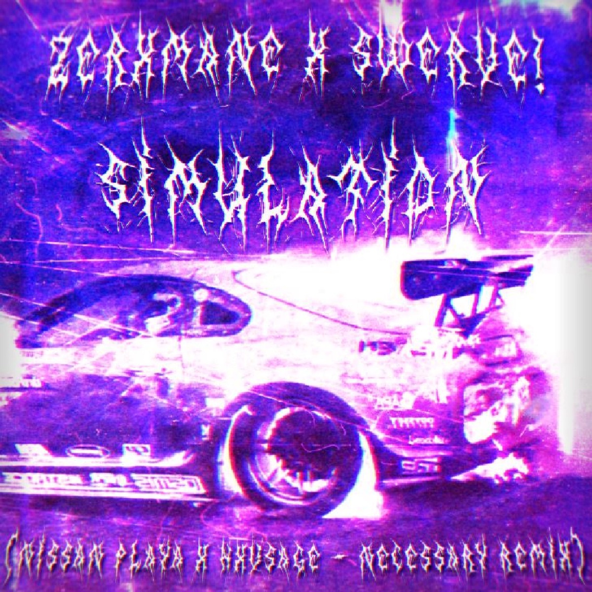 Simulation - Single by ZERXMANE & $werve album cover