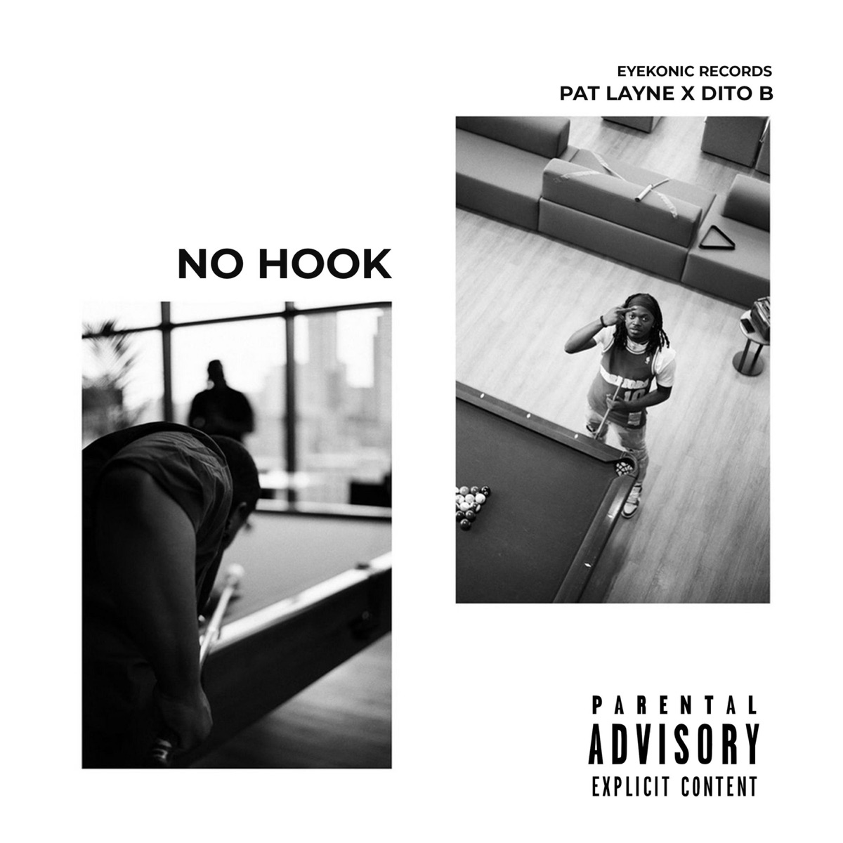 No Hook - Single by Pat Layne & Dito B album cover