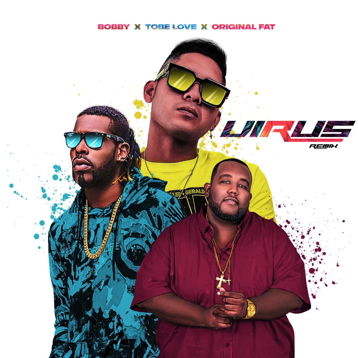 Virus Remix - Single by Bobby, Original Fat & Tobe Love album cover