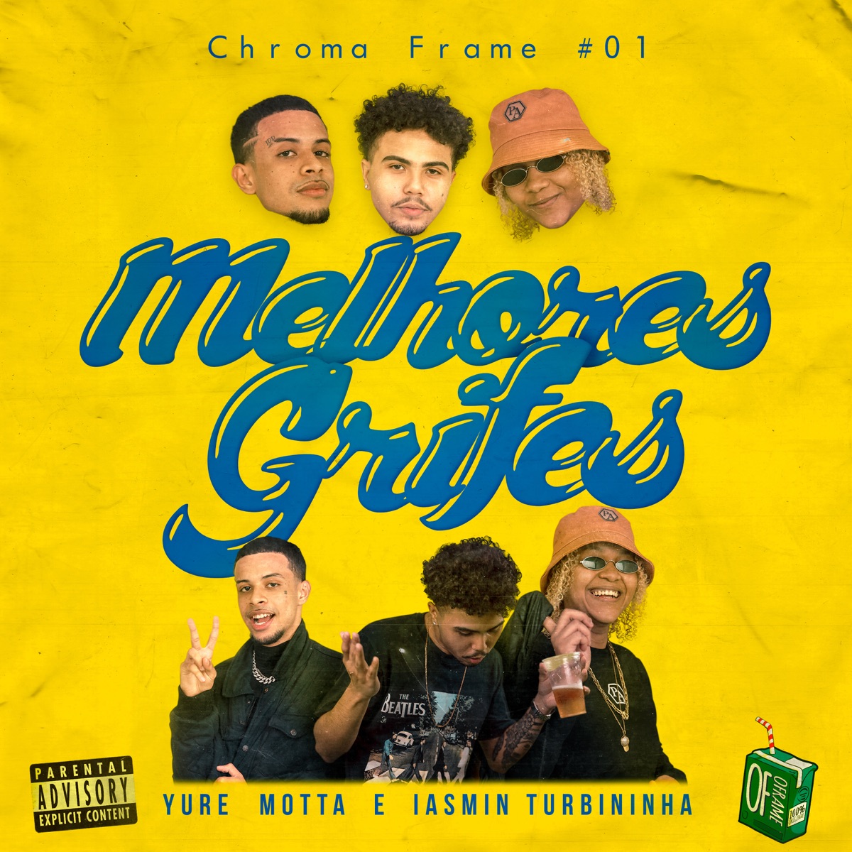Melhores Grifes (feat. Iasmin Turbininha) - Single by Oframe, Motta & Yure album cover