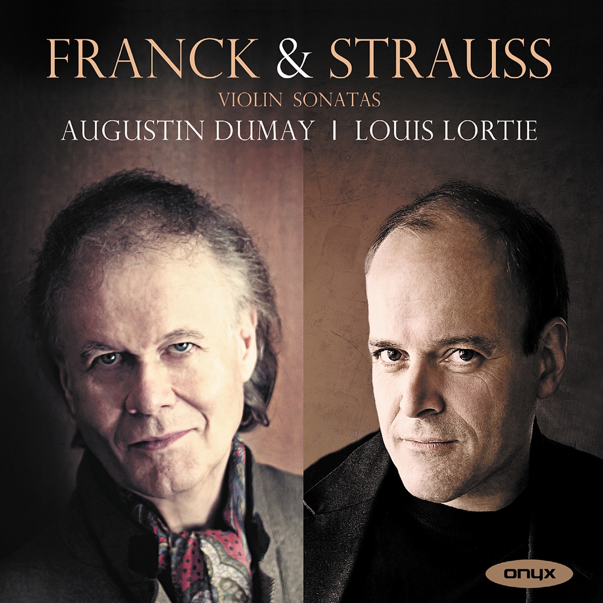Franck & Strauss: Violin Sonatas by Augustin Dumay & Louis Lortie album cover