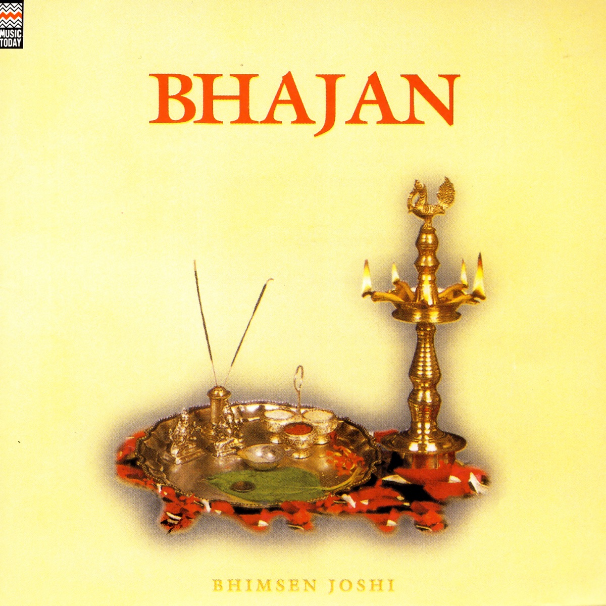 Bhajan by Pandit Bhimsen Joshi album cover