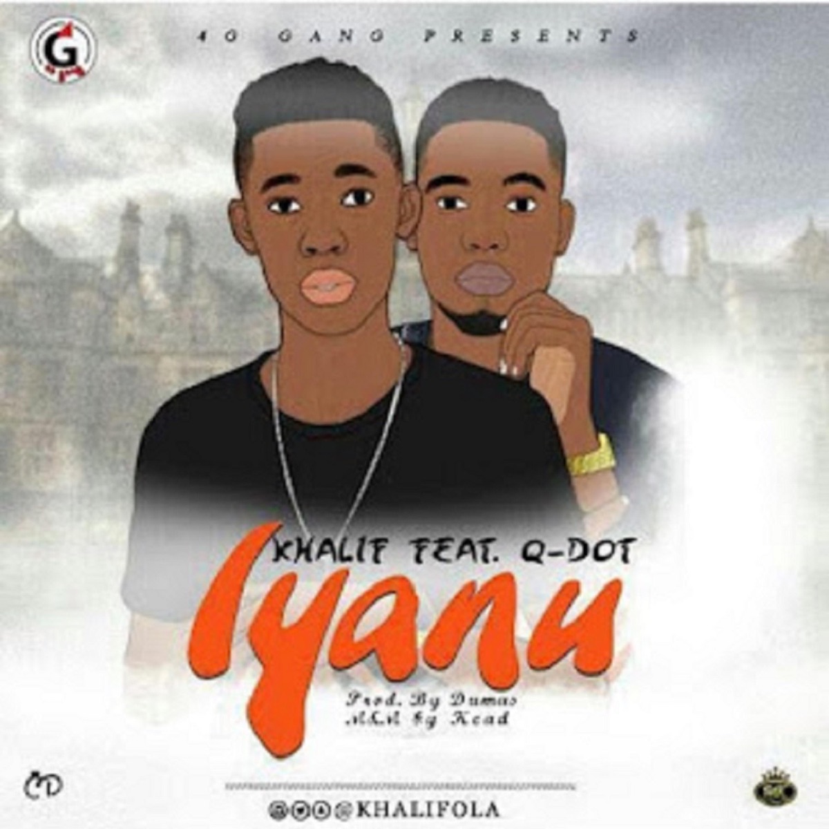 Iyanu (feat. Qdot) - Single by Khalif album cover