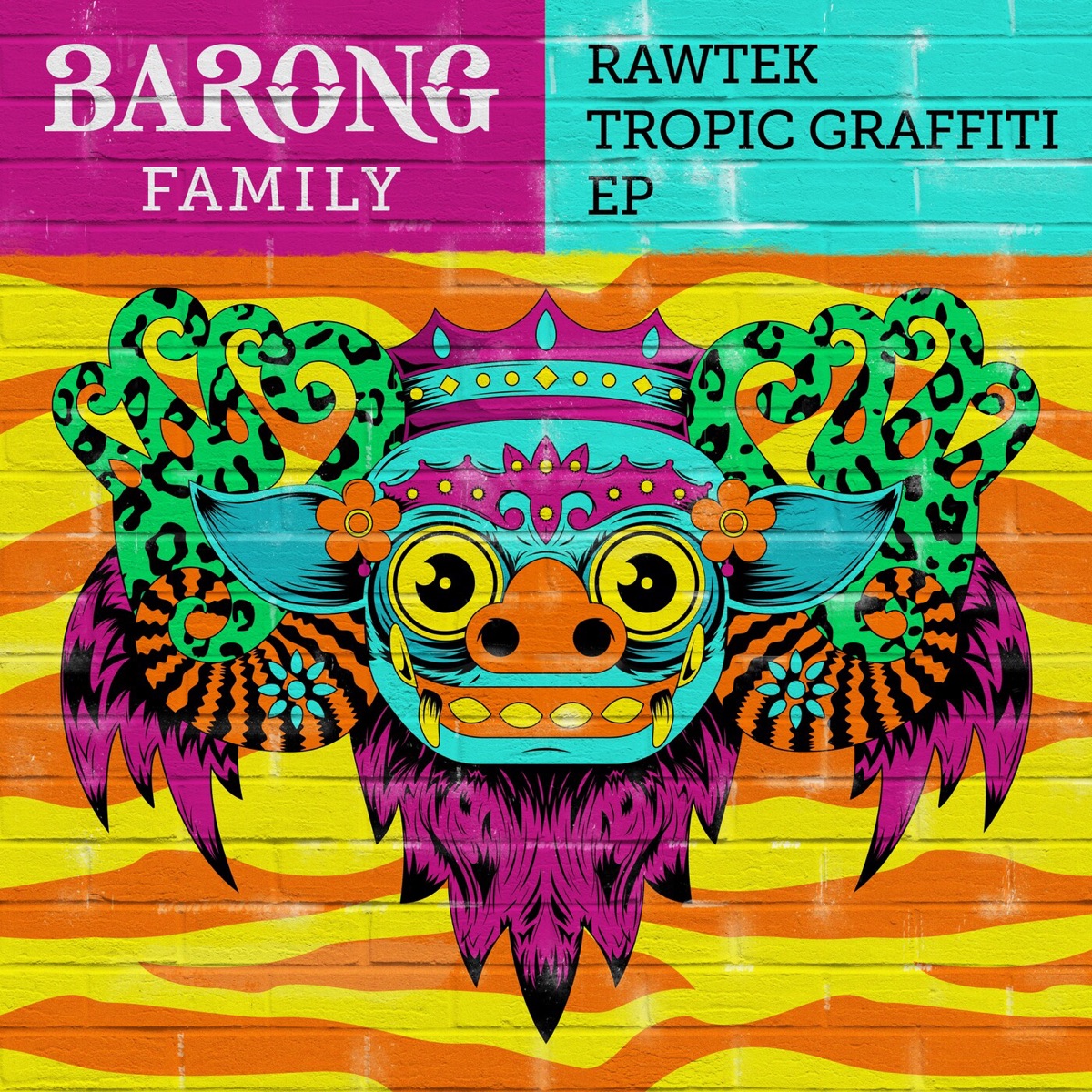 Tropic Graffiti - EP by Rawtek album cover