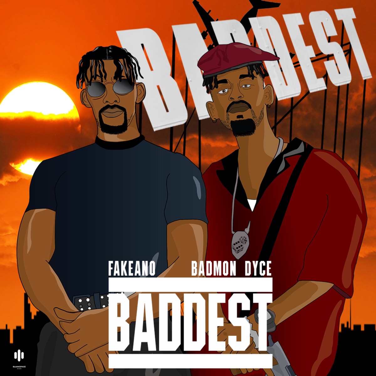Baddest - Single by FakeAno & Badmon Dyce album cover