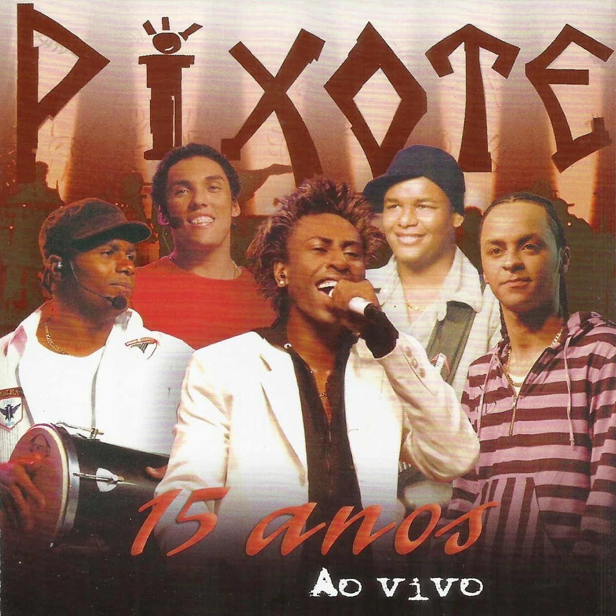 15 Anos Ao Vivo by Pixote album cover
