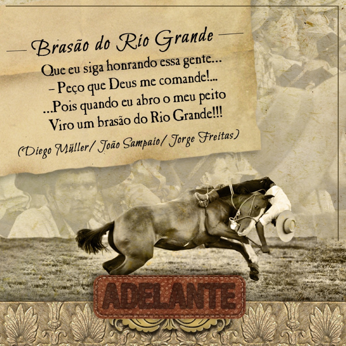 Brasão do Rio Grande - Single by Jorge Freitas, Diego Müller & João Sampaio album cover