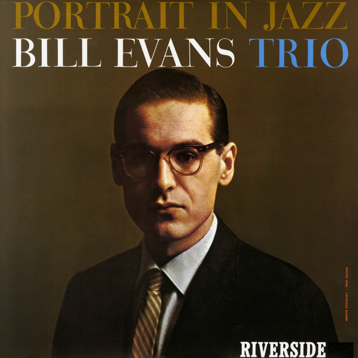 Portrait in Jazz by Bill Evans Trio album cover
