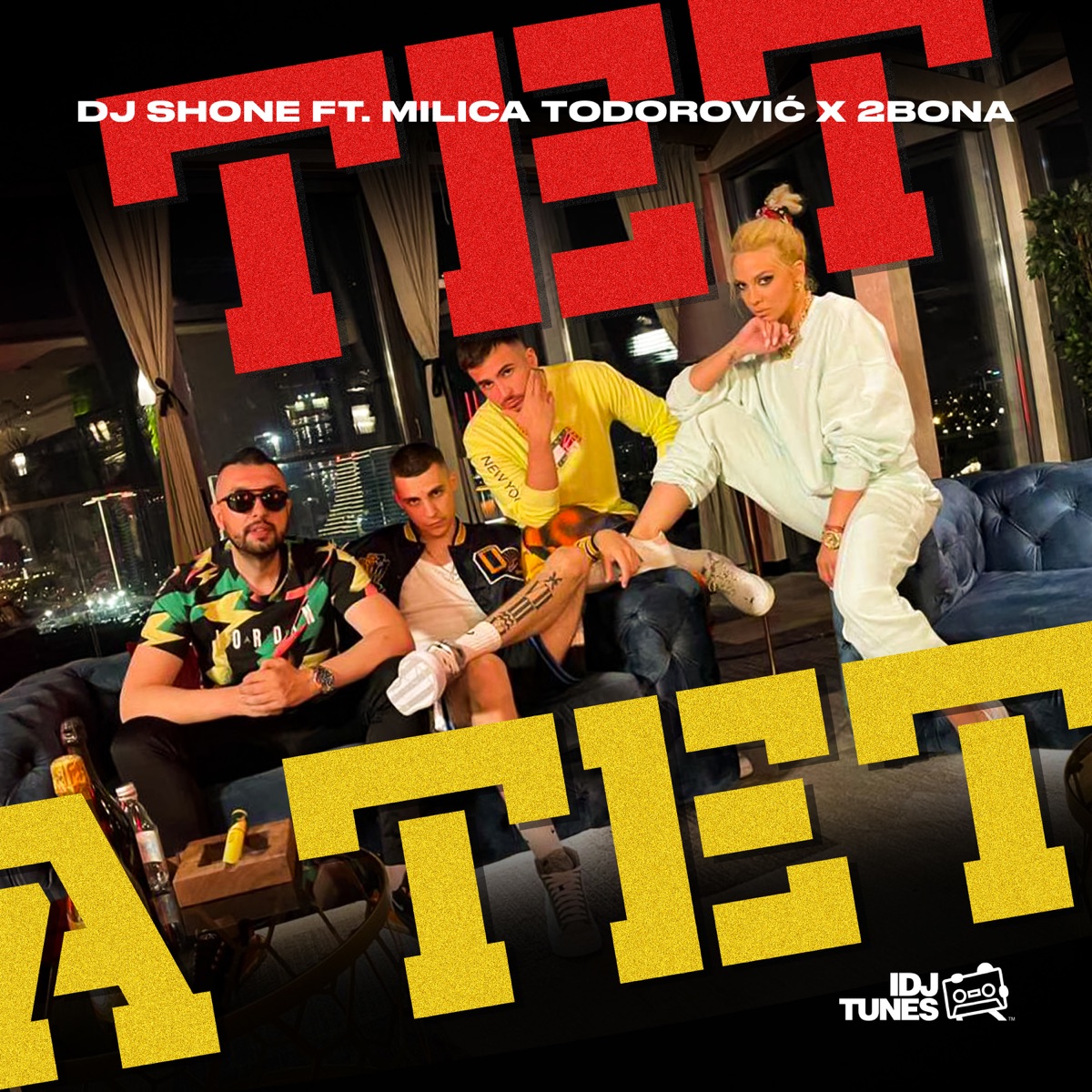 Tet a Tet - Single by DJ Shone, Milica Todorovic & 2bona album cover
