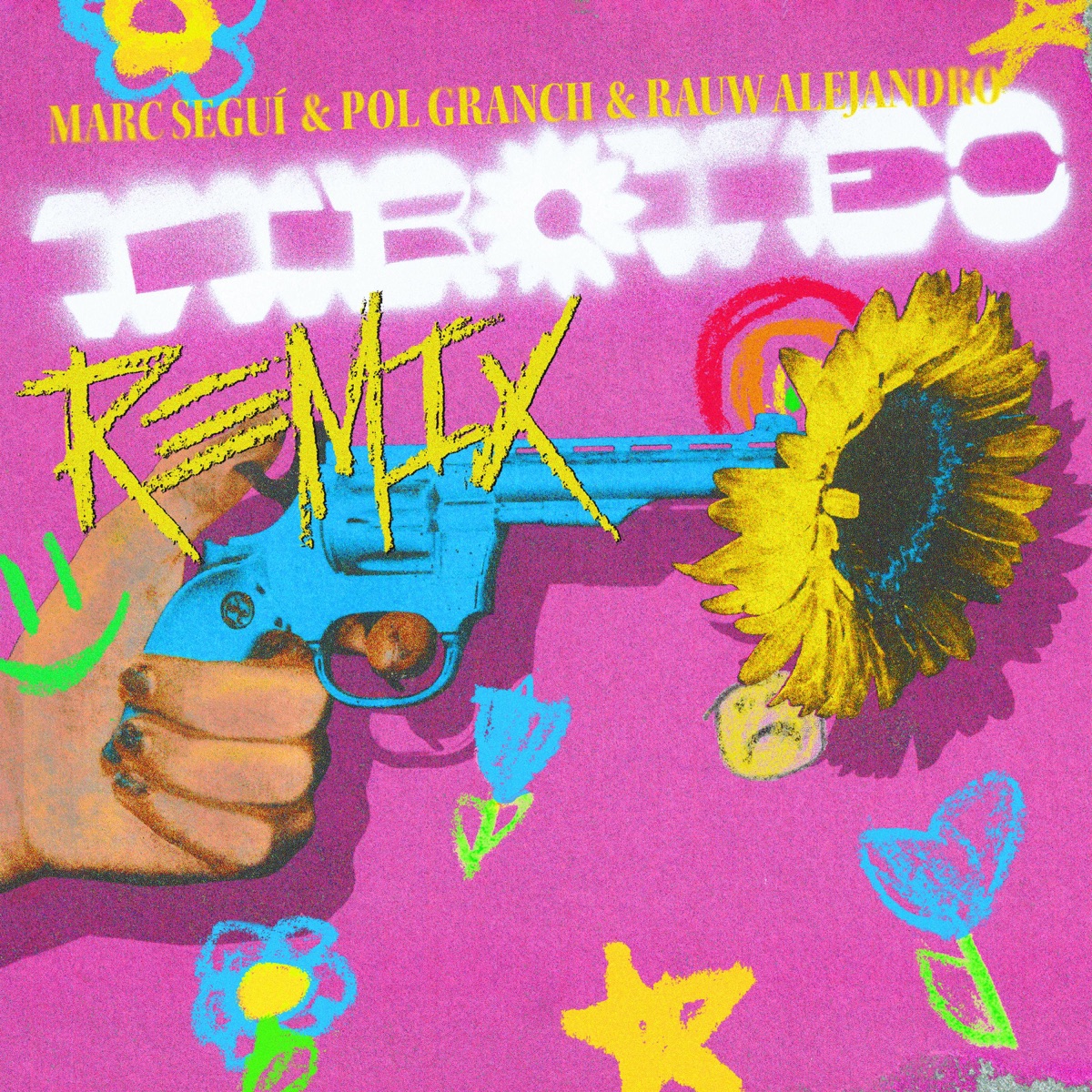 Tiroteo (Remix) - Single by Marc Segui, Rauw Alejandro & Pol Granch album cover
