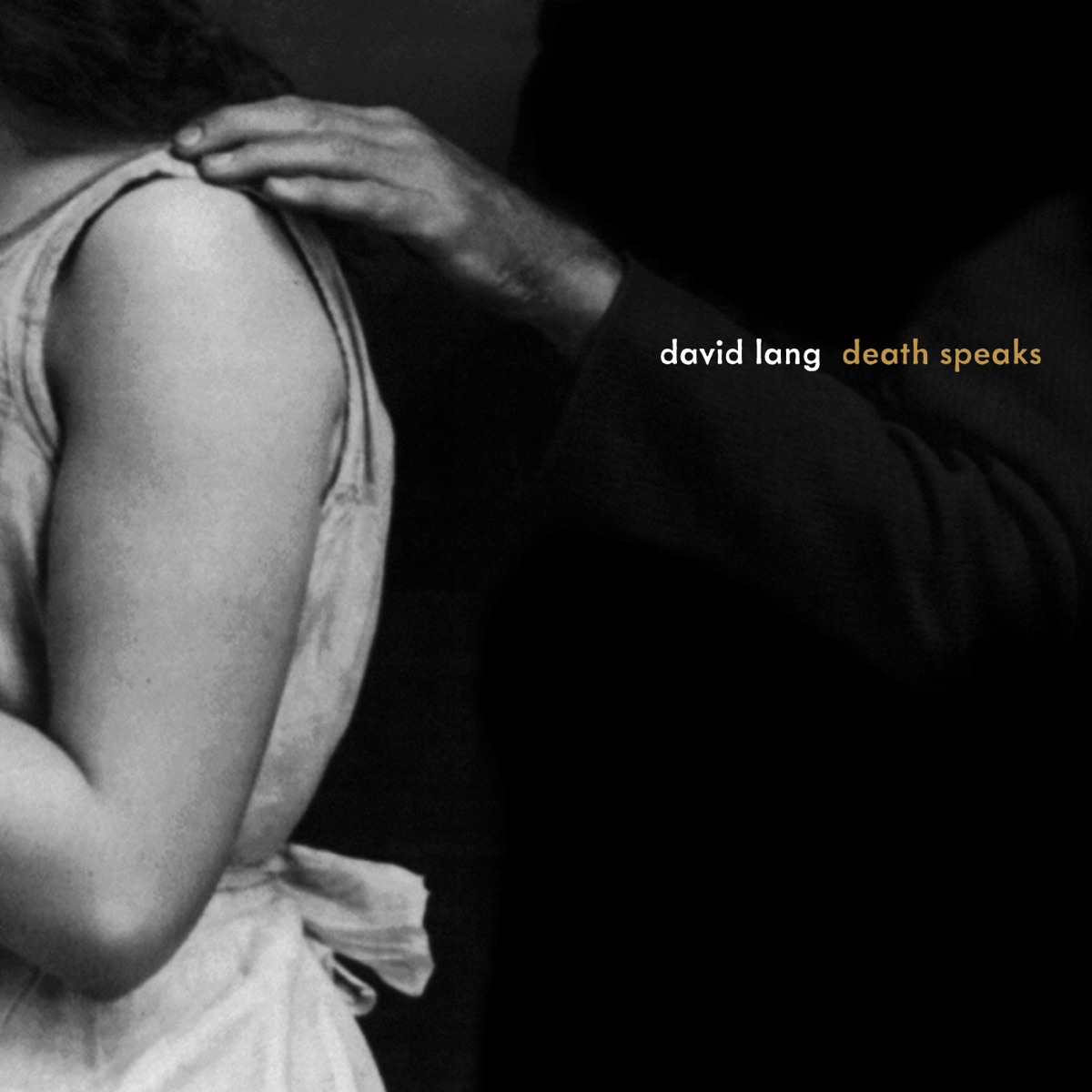 Lang: Death Speaks by Bryce Dessner, Nico Muhly, Owen Pallett & Shara Worden album cover