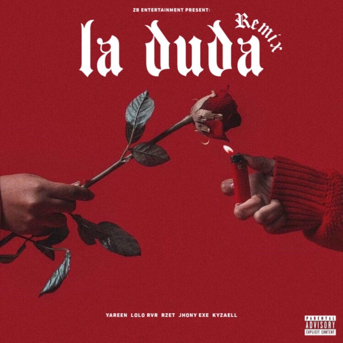 La Duda (feat. Lolo Rvr, RZet, Jhony Exe & Kyzaell) [Remix] [Remix] - Single by Yareen album cover