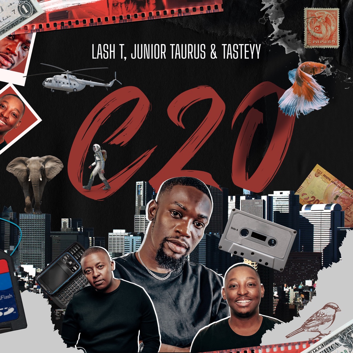 C20 - Single by Lash T, Junior Taurus & Tasteyy album cover