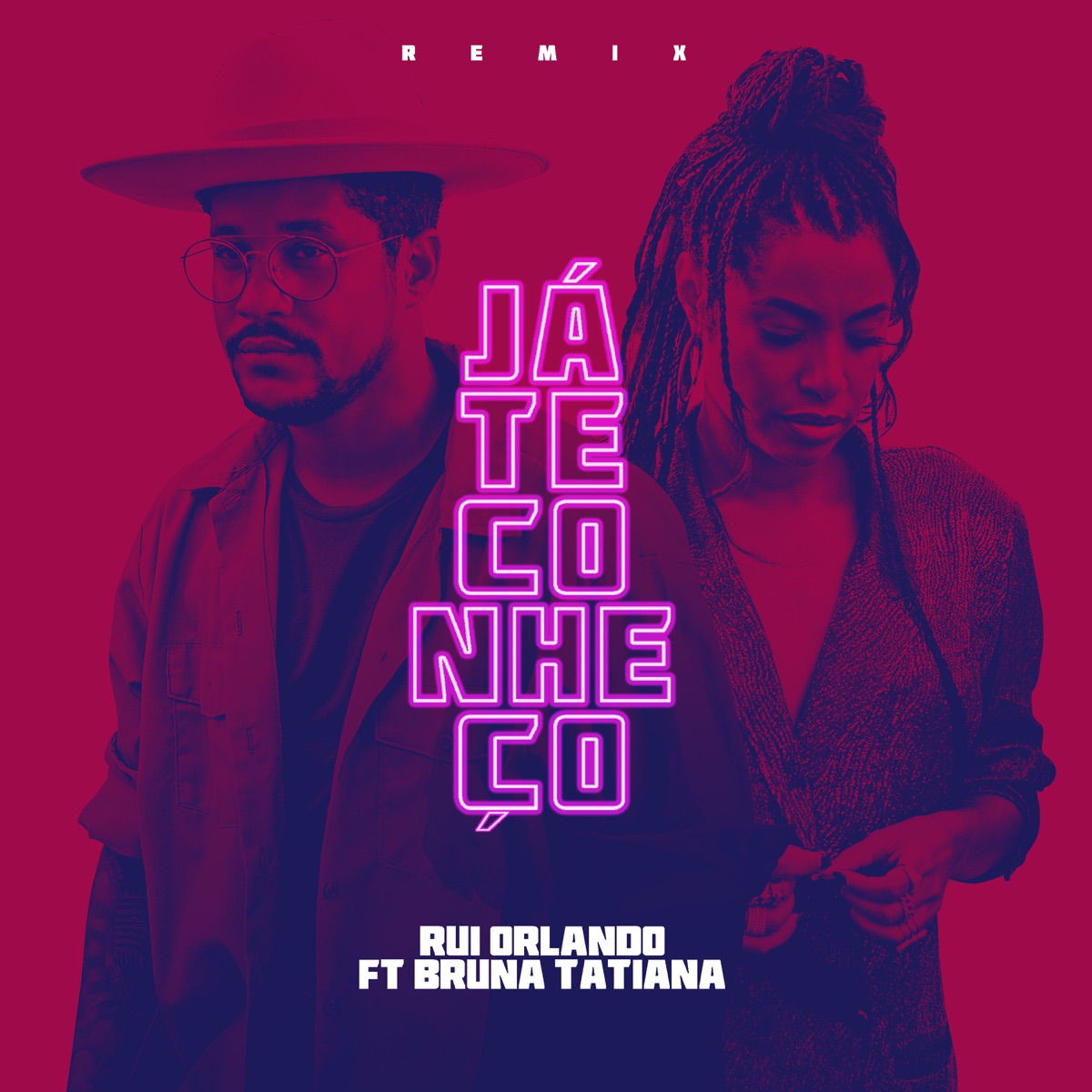 Já Te Conheço (Remix) [feat. Bruna Tatiana] - Single by Rui Orlando album cover