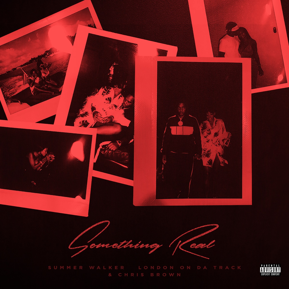 Something Real - Single by Summer Walker, London On Da Track & Chris Brown album cover