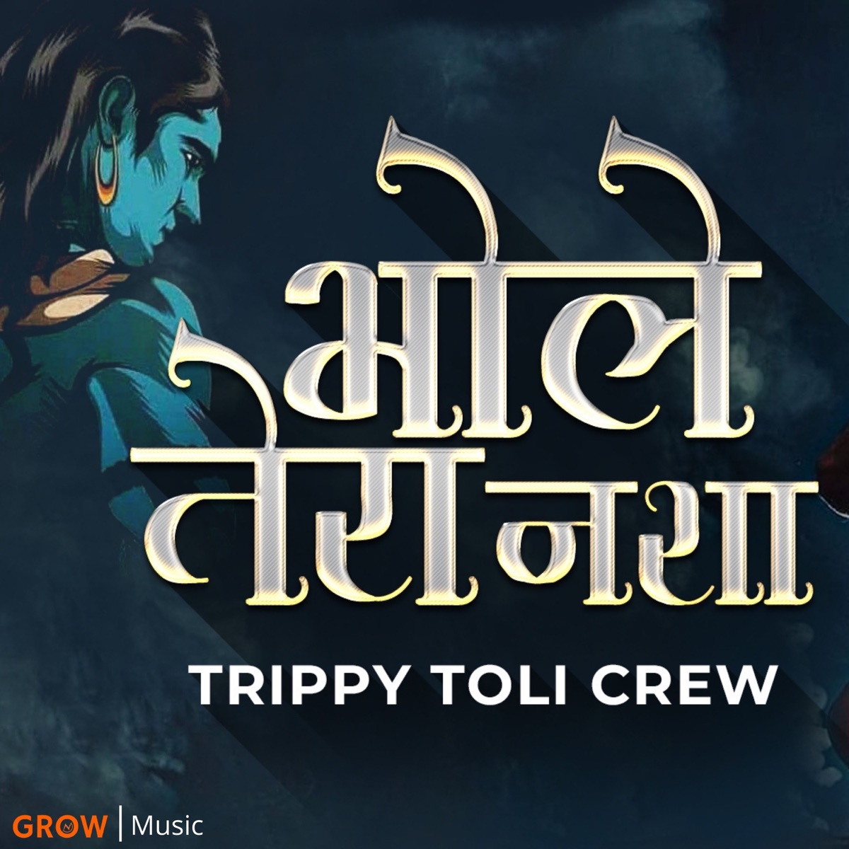Bhole Tera Nasha (feat. Vaibhav Ghanekar & Harshal Dhavan) [with Power46, sychodeeps & pintya] [Vishal Mayekar remix] - Single by TRIPPY TOLI album cover