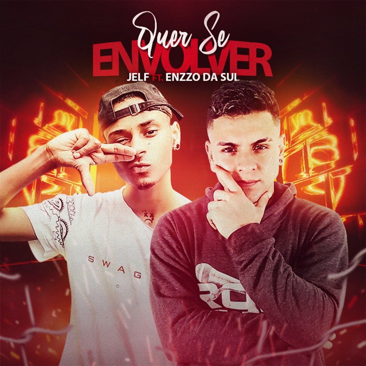 Quer Se Envolver (feat. Enzzo da Sul & TL no Beat) - Single by Jelf album cover