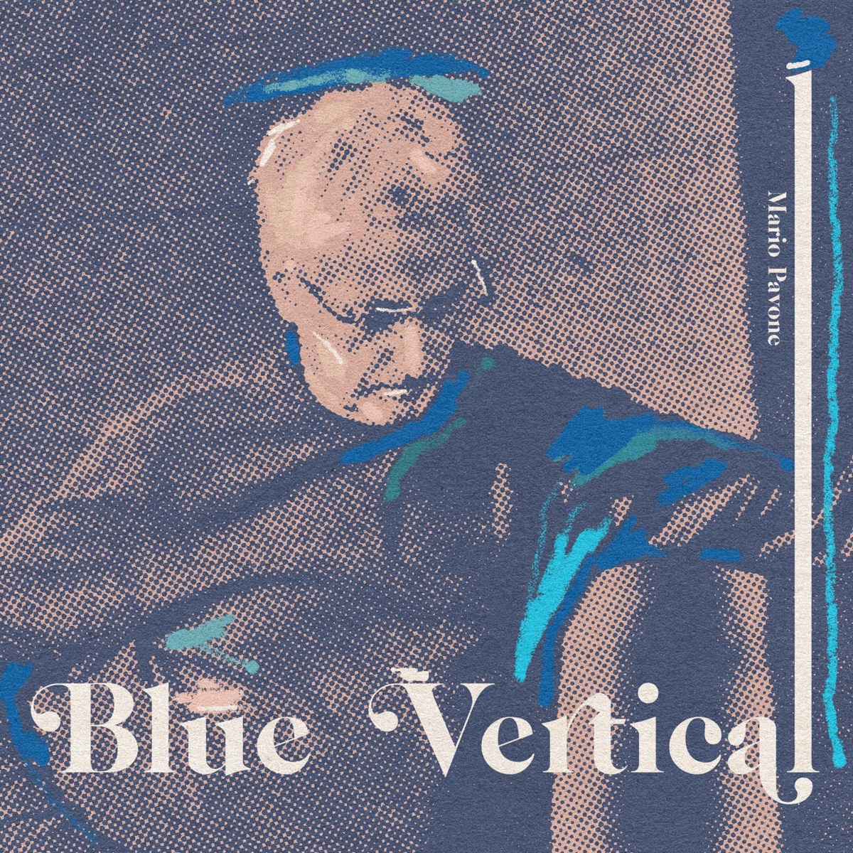 Blue Vertical by Mario Pavone, Matt Mitchell, Tyshawn Sorey & Dave Ballou album cover