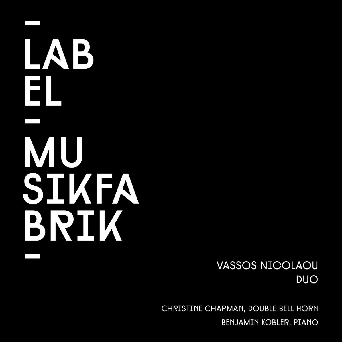 Duo for Double-Bell Horn and Piano - Single by Christine Chapman & Benjamin Kobler album cover