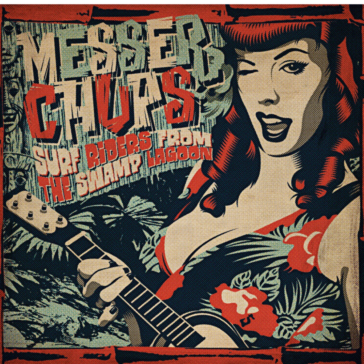 Surf Riders from the Swamp Lagoon by Messer Chups album cover
