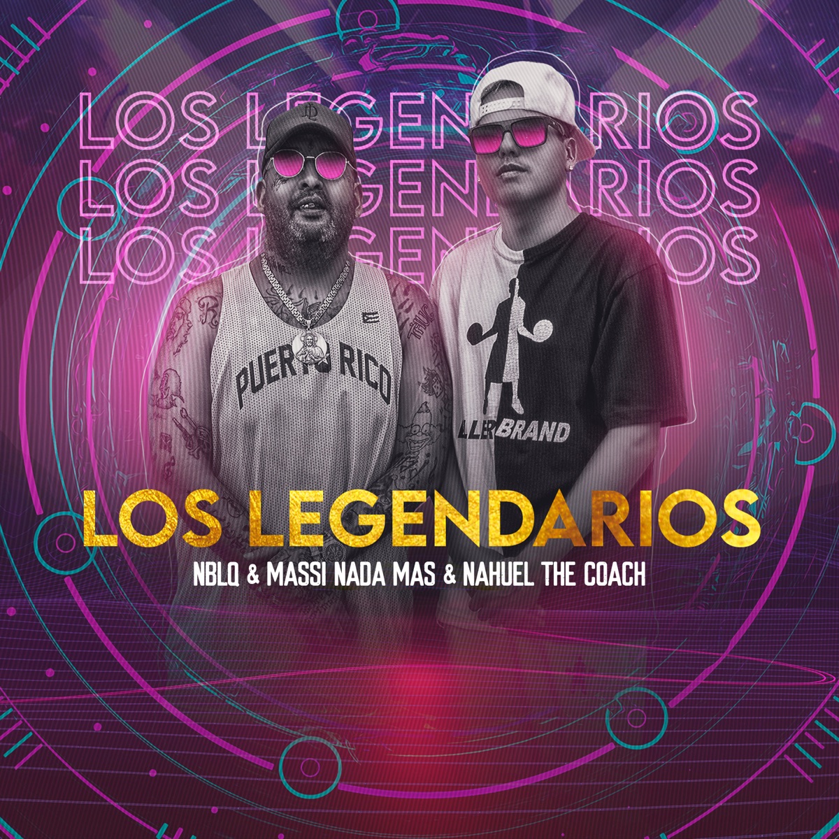 Los Legendarios - Single by Massi Nada Mas, Néstor En Bloque & Nahuel the Coach album cover