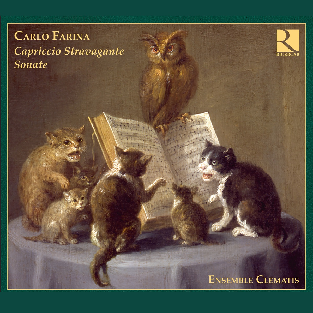 Farina: Capriccio stravagante & Sonate by Clematis album cover