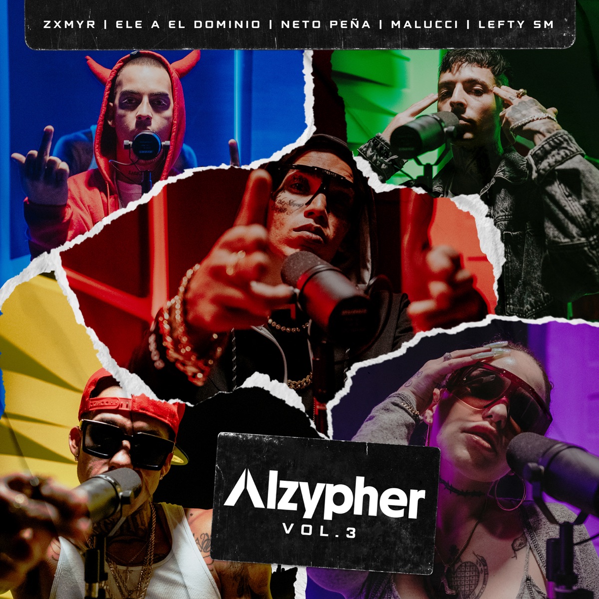 Alzypher Vol. 3 (feat. Zxmyr, Malucci & Lefty Sm) - Single by Alzada, Ele a el Dominio & Neto Peña album cover