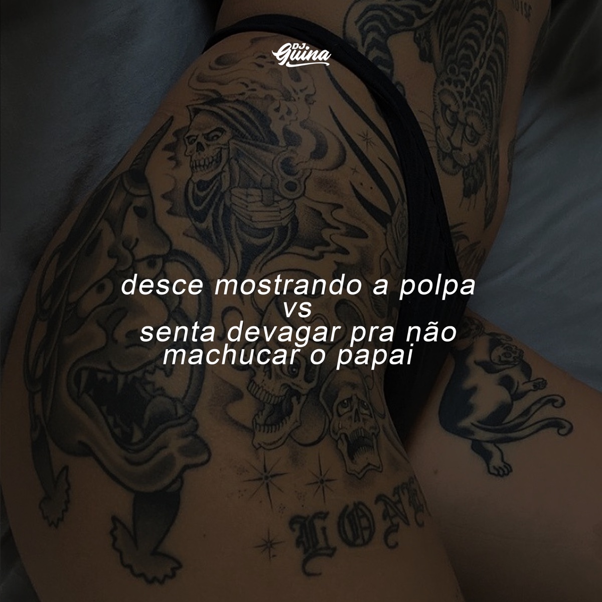 Desce Mostrando a Polpa Vs Senta Devagar pra Não Machucar o Papai (feat. MC Gideone) - Single by DJ Guina album cover