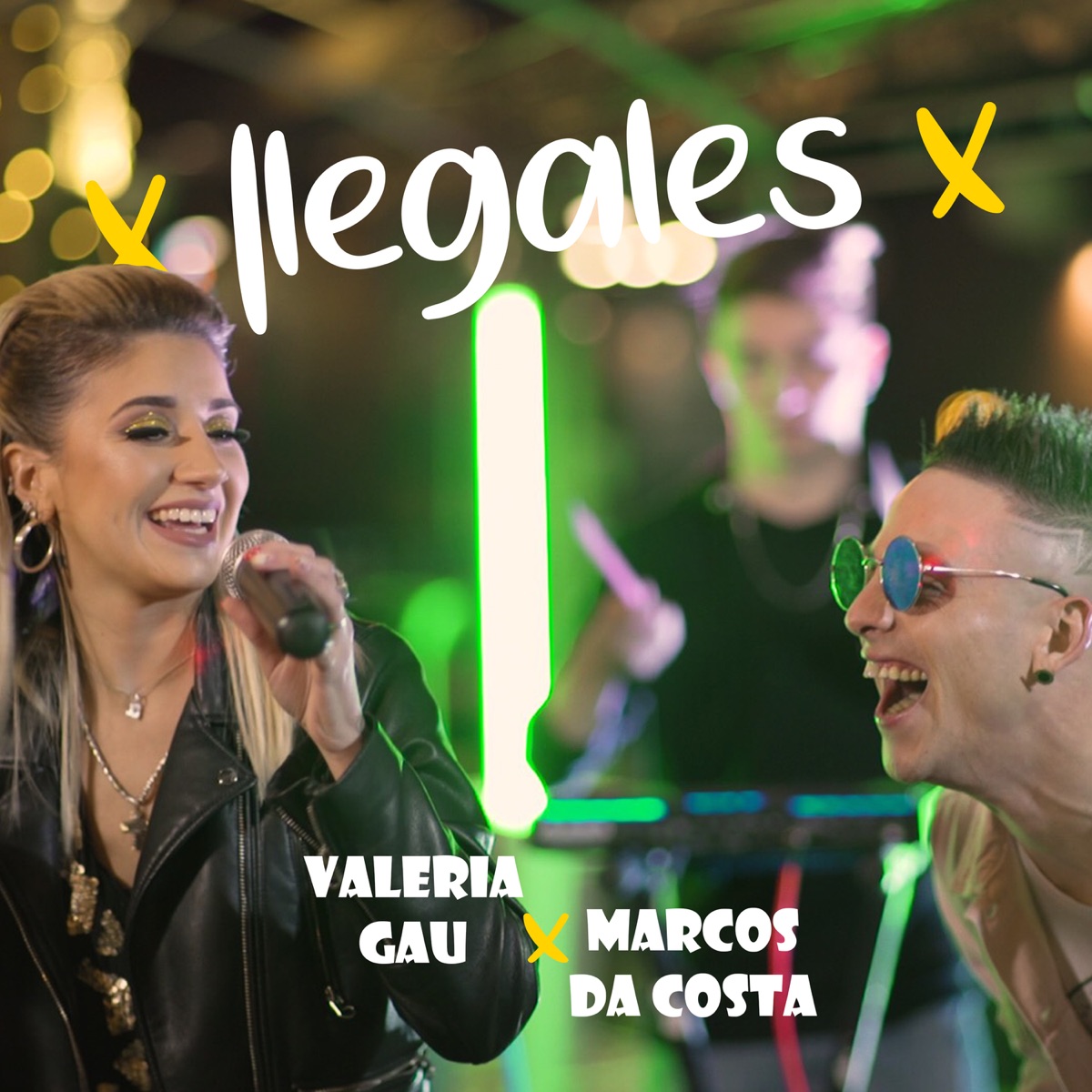 Ilegales (feat. Marcos da costa) - Single by Valeria Gau album cover